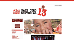 Desktop Screenshot of apadrina.dentistassobreruedas.org